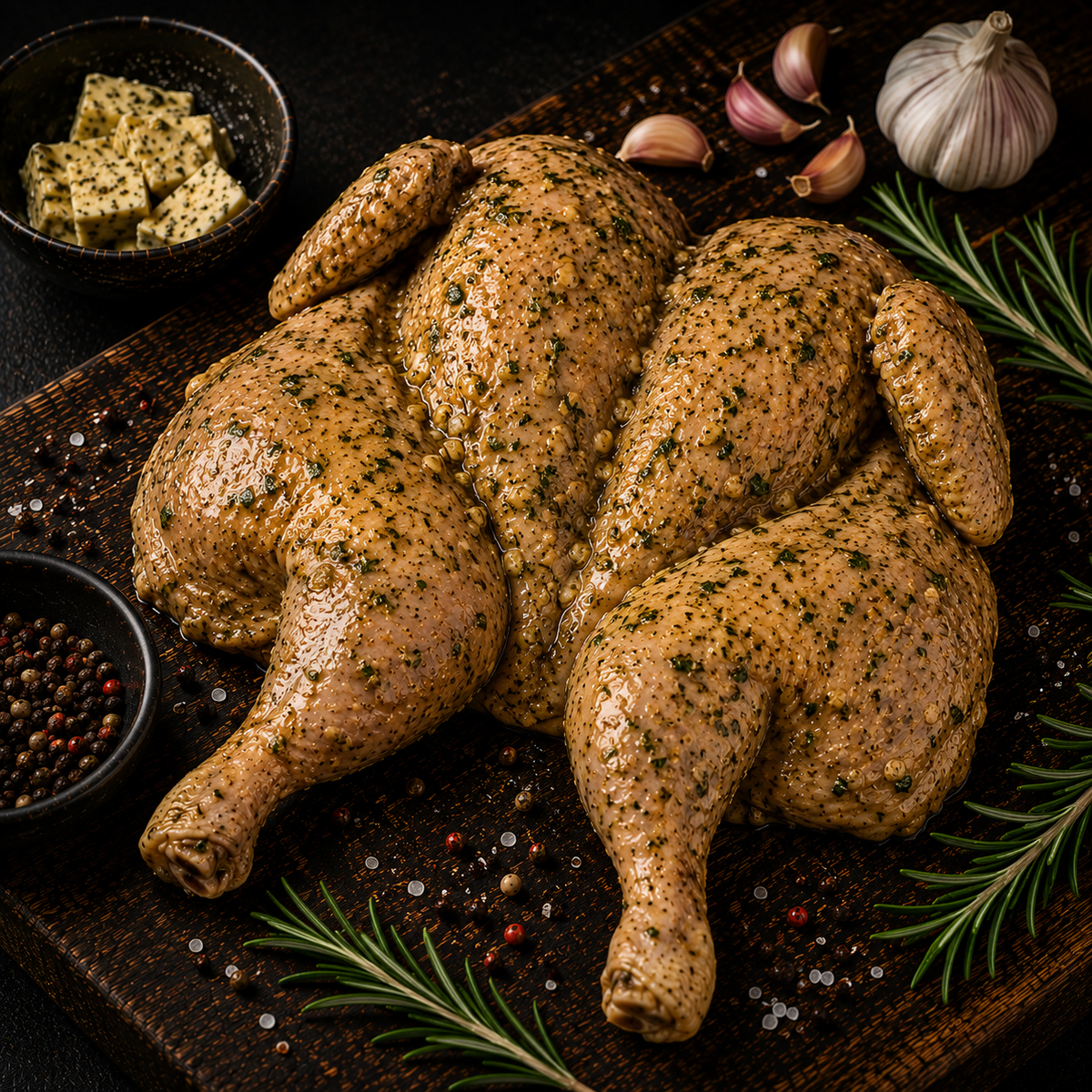 Chicken Flattie - Garlic Butter
