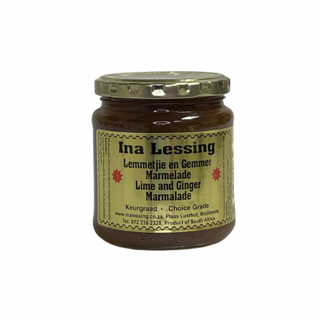 Ina Lessing Lime & Ginger Marmalade