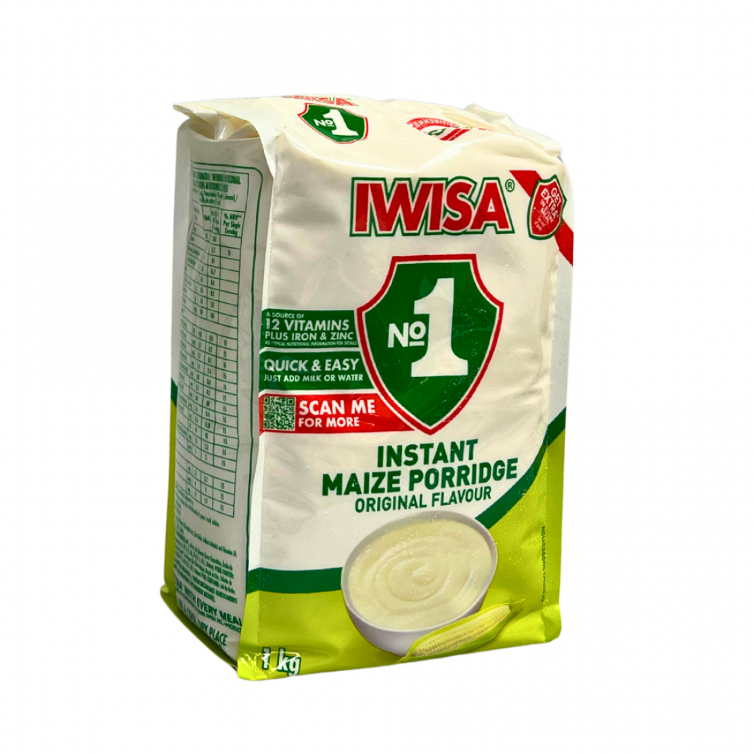 Iwisa Maize Meal Instant 1kg Original