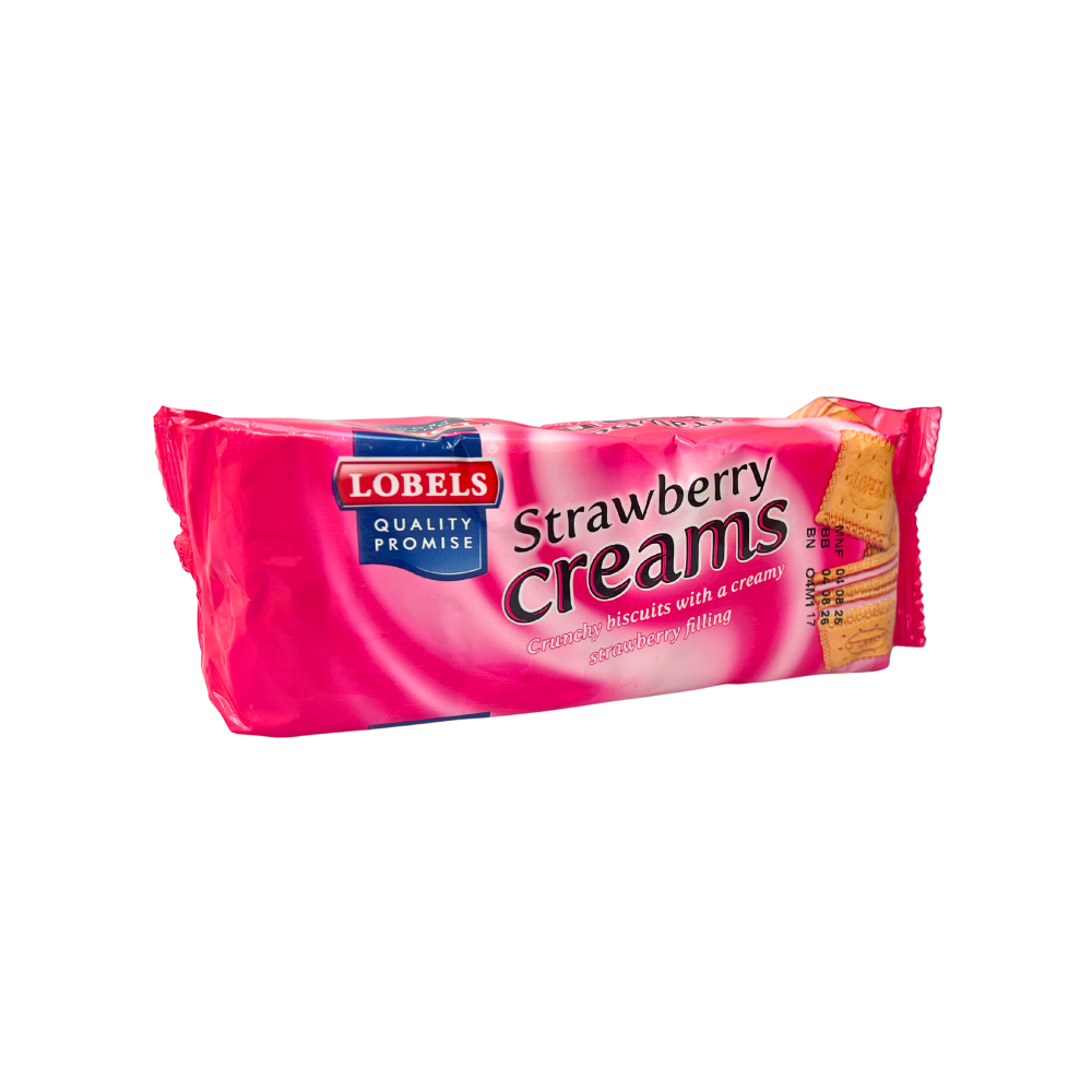 Lobels Strawberry Creams 200G