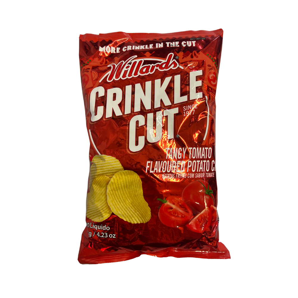 Willards - Crinkle Cut Tomato Chips - 120g