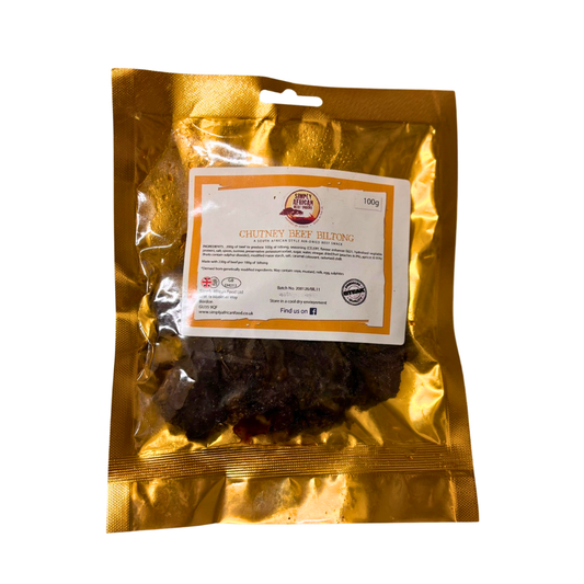 Pre-pack Beef Biltong 100g