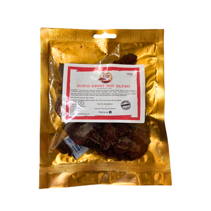 Pre-pack Beef Biltong 100g