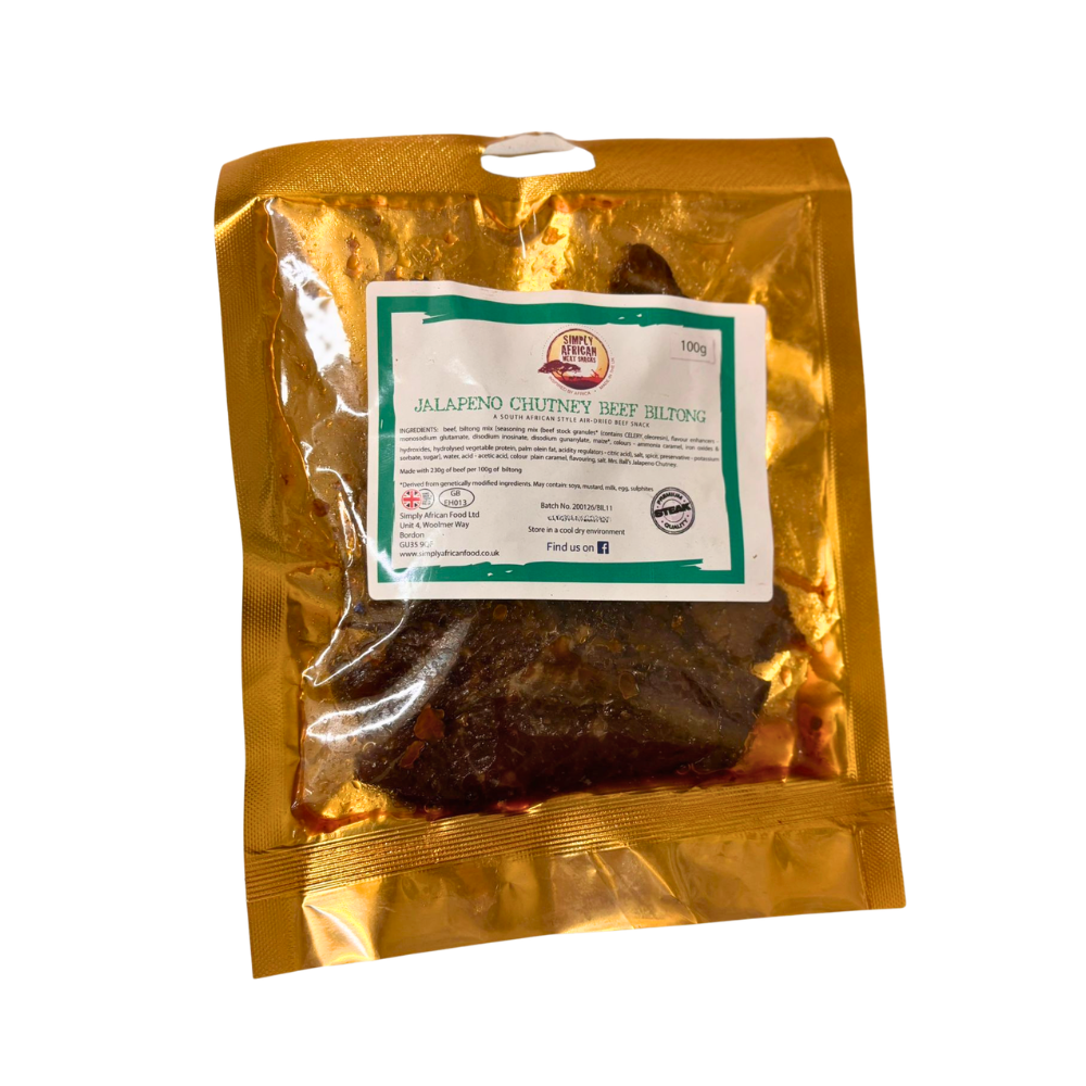 Pre-pack Beef Biltong 100g