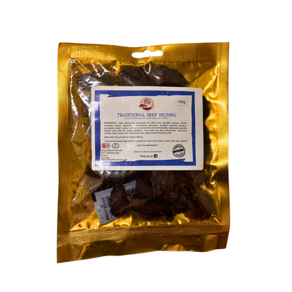 Pre-pack Beef Biltong 100g