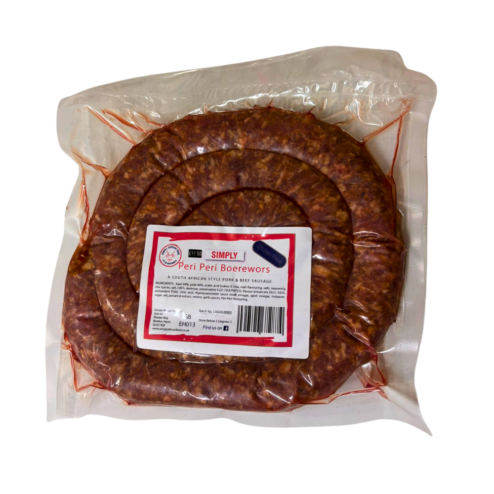 Boerewors - Peri Peri - £11.50