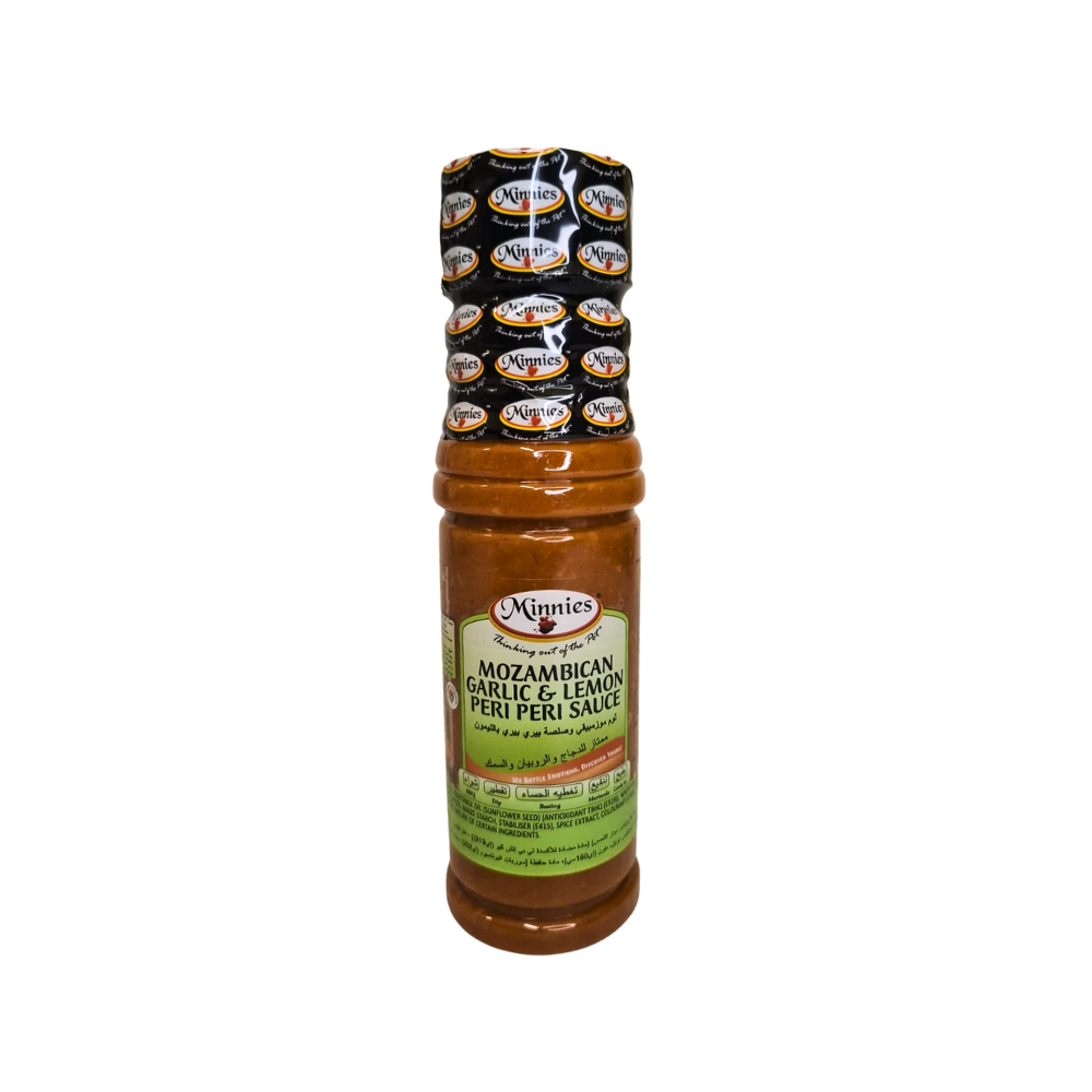 Minnies Mozambican Garlic & Lemon Sauce 250ml