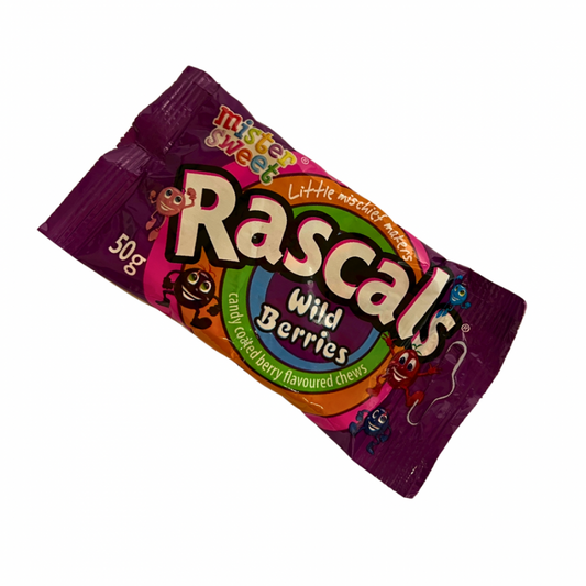 Mister Sweet - Rascals 50g - Wild Berries