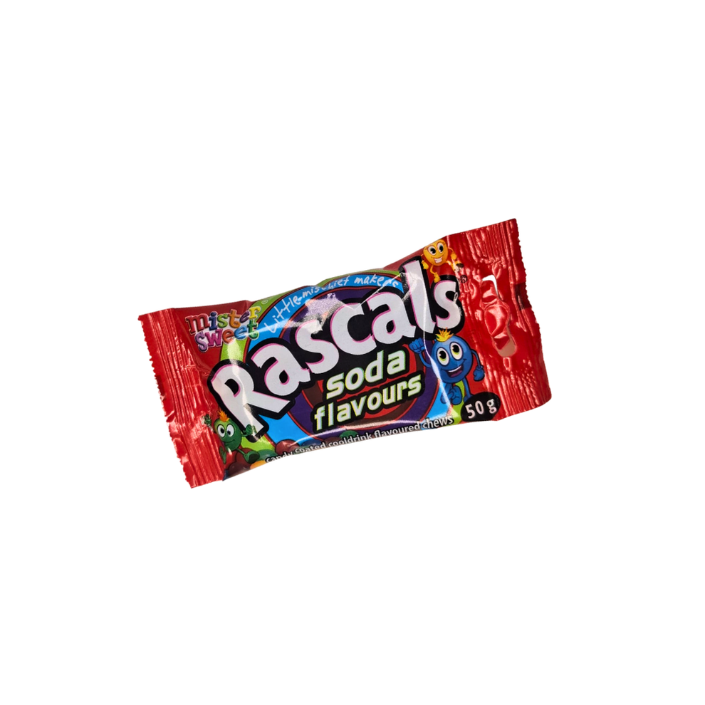Mister Sweet - Rascals 50g - Soda – No 1 South African Shop