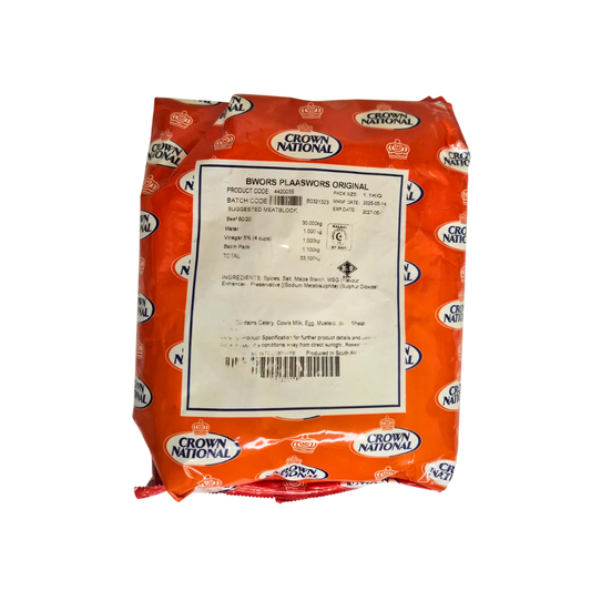 Crown Plaaswors Spice 1.1kg