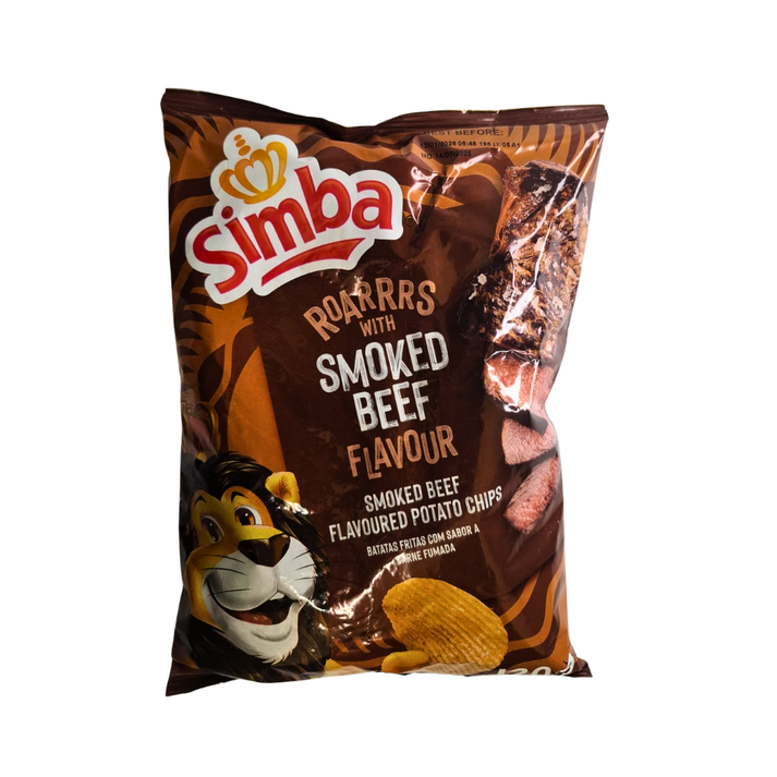 Simba Crisps 120g - Smoked Beef – No 1 South African Shop
