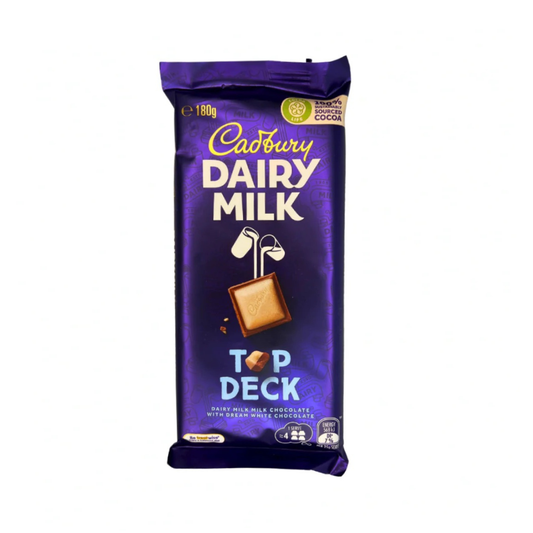 Cadbury 180g slab - Top Deck (Aus)