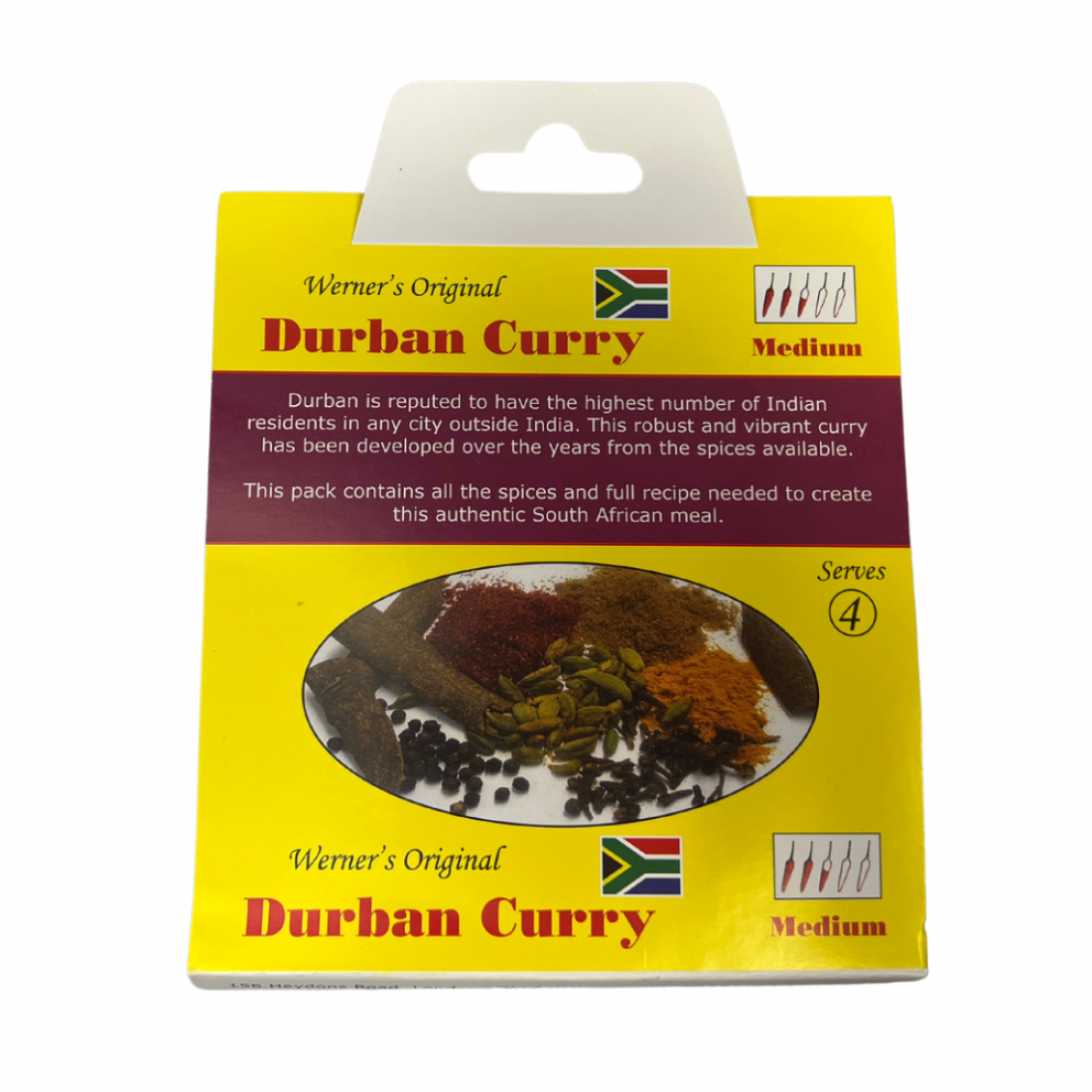 Werners Durban Curry - Medium
