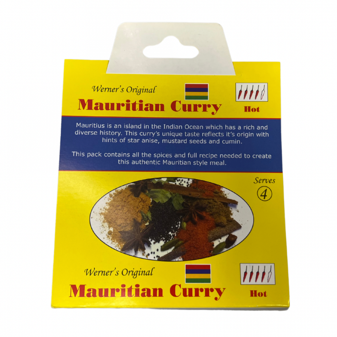 Werners Mauritian Curry - Hot
