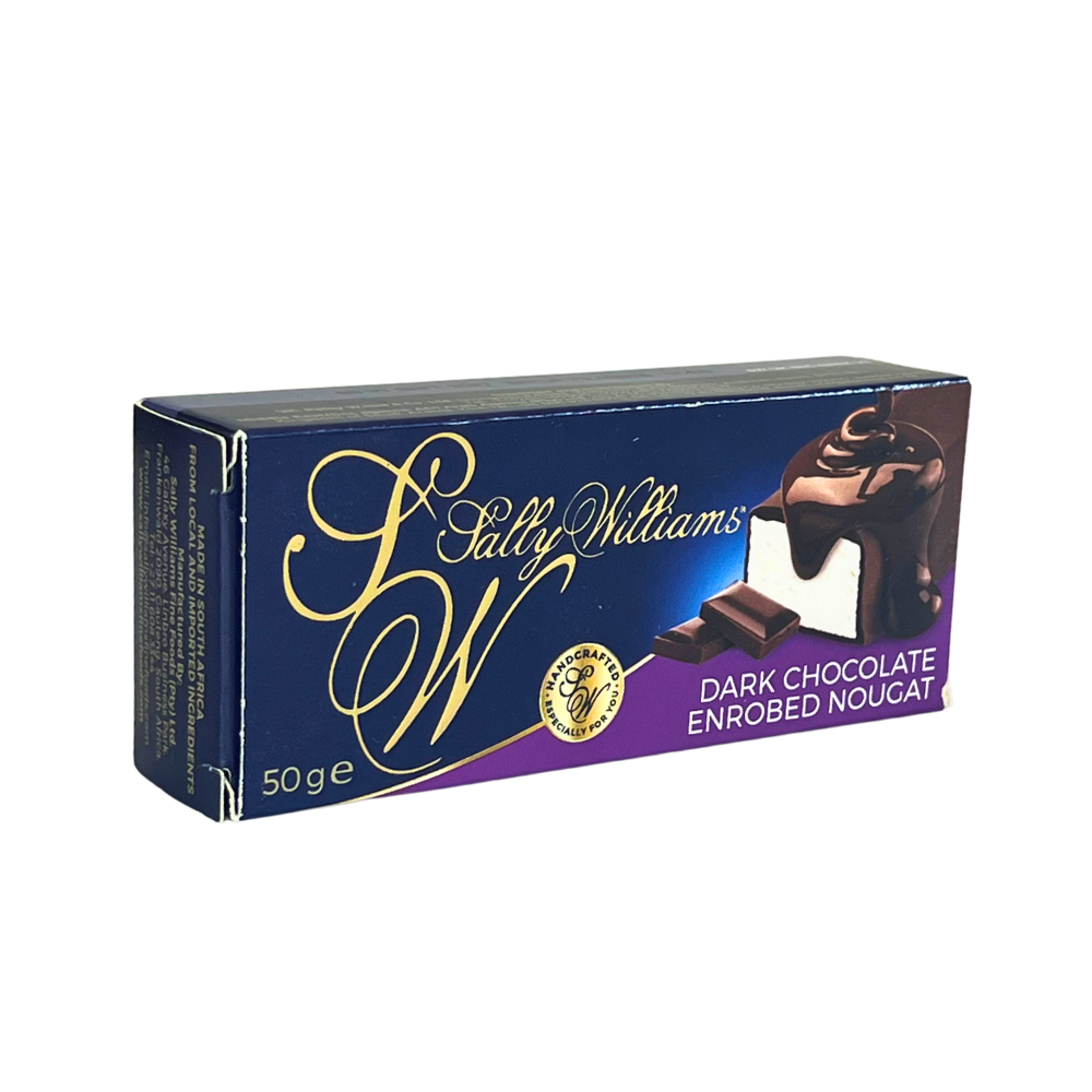 Sally Williams - Dark Chocolate Coated Nougat - 50g