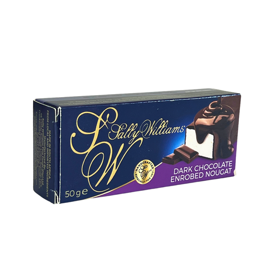 Sally Williams - Dark Chocolate Coated Nougat - 50g