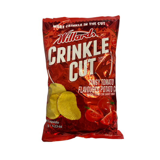 Willards - Crinkle Cut Tomato Chips - 120g