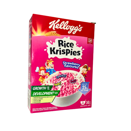Kelloggs Strawberry Rice Crispies 340g