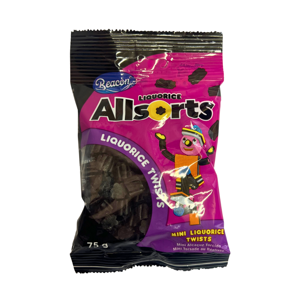 Beacon - Liquorice Twists - 75g