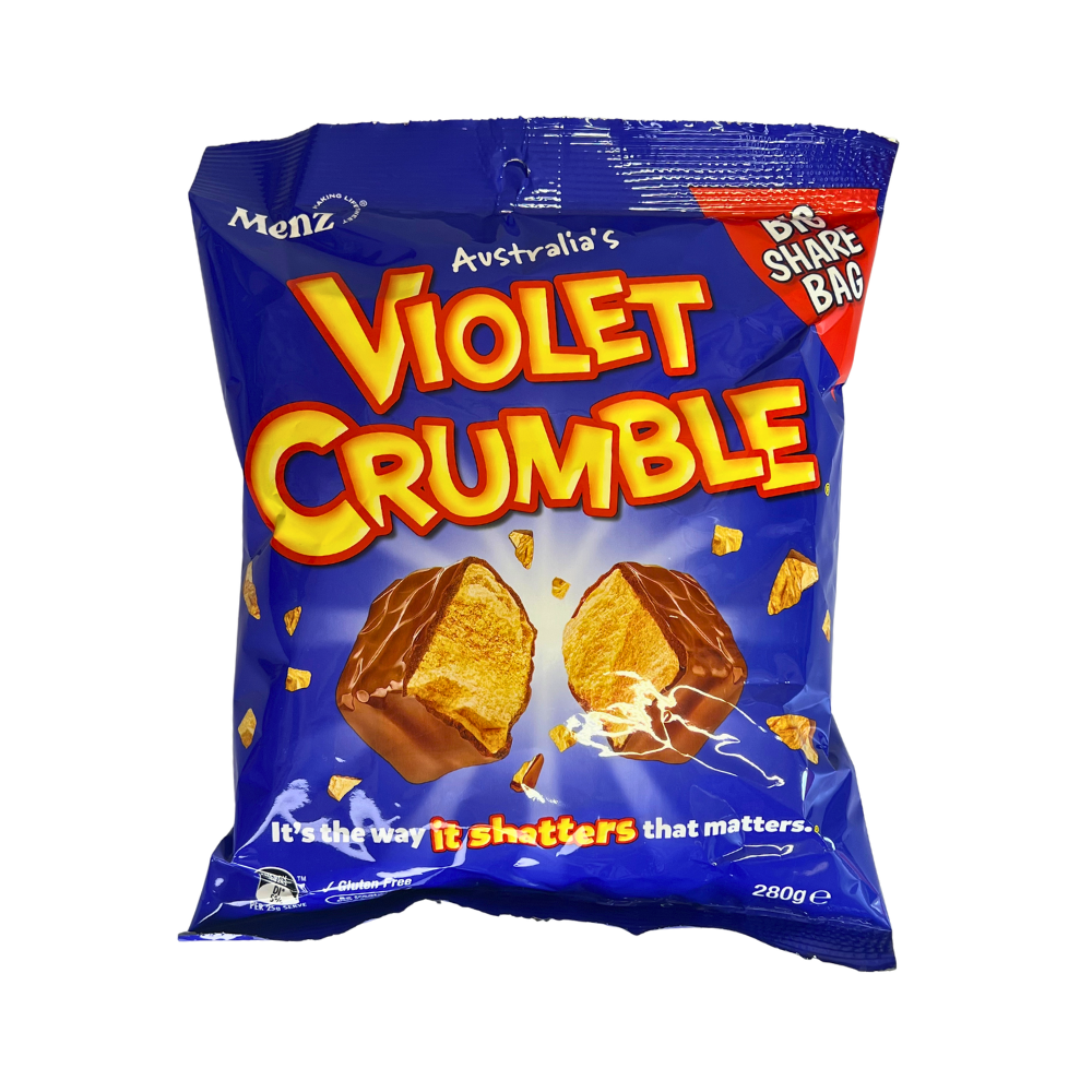Menz - Violet Crumble Share Bag - 280g