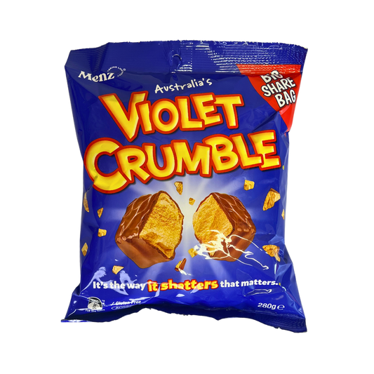 Menz - Violet Crumble Share Bag - 280g