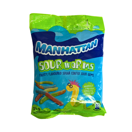 Manhattan - Sour Worms - 125g